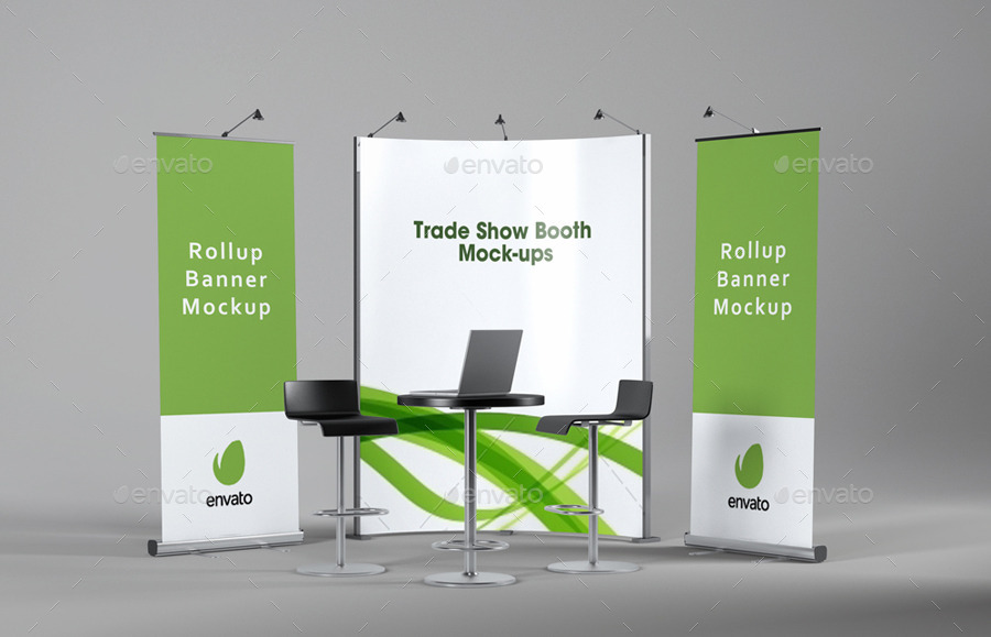 Trade Show Booth Mockups v2, Graphics GraphicRiver
